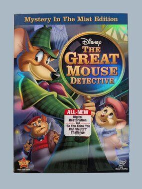 Disney DVD The Great Mouse Detective 2010 Mystery In The Mist Edition
